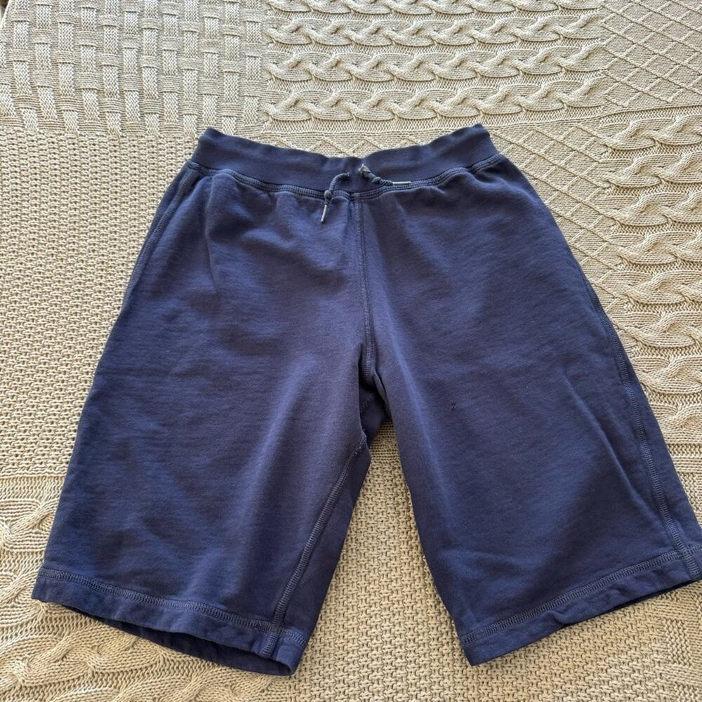 Navy Blue Pull On Cotton Shorts ~ 160/14 or 16